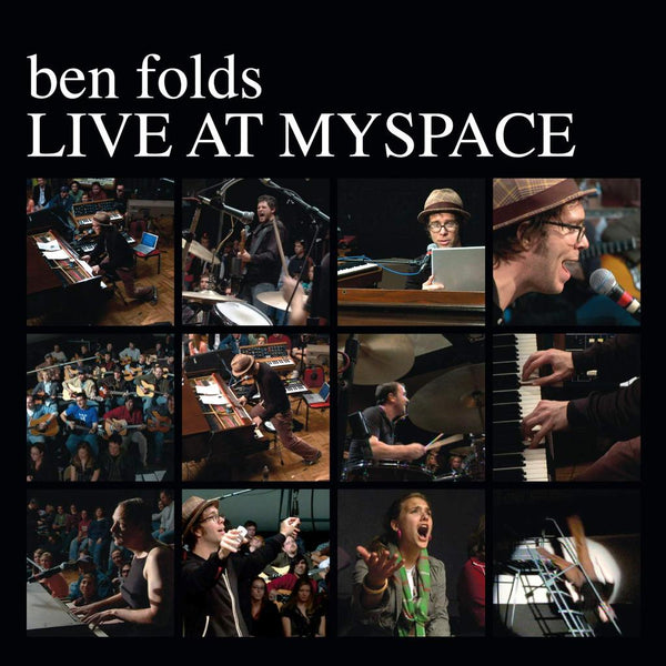 Ben Folds - Live At Myspace - New 2 Lp 2019 Real Gone Music Limited Pressing on White Vinyl - Indie / Pop Rock