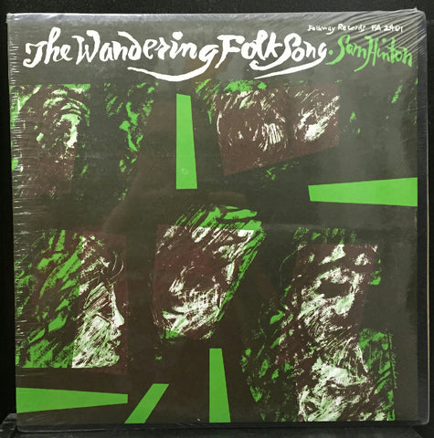 Sam Hinton The Wandering Folk Song LP Sealed NEW 1967 Folkways FA 2401 US w/Book