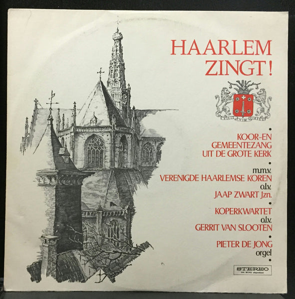 PIETER DE JONG haarlem zingt LP Mint- 110 758 Y Private Press Stereo German Rare - Shuga Records
