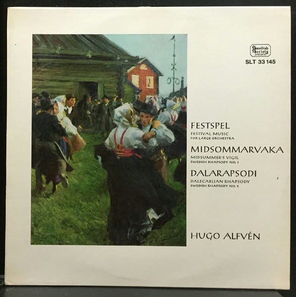 Hugo Alfvn Festspel - Midsommarvaka - Dalarapsodi LP VG+ SLT 33145 Discofil - Shuga Records