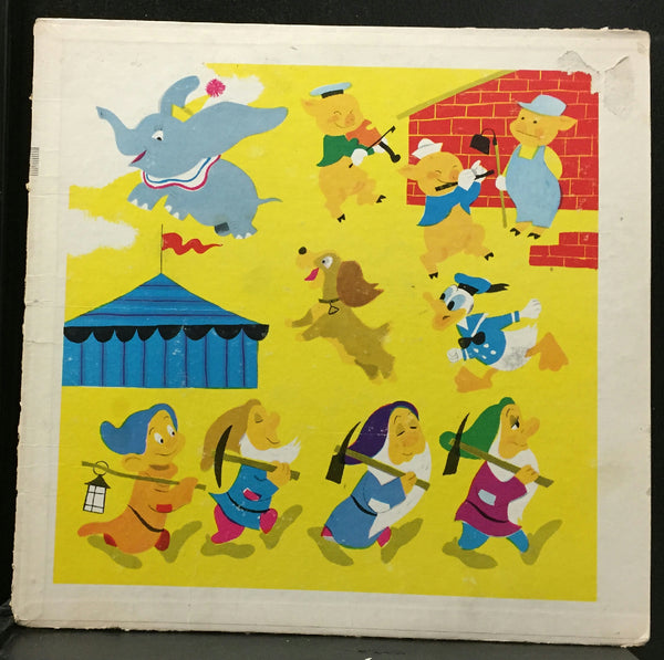 Songs From Walt Disney's Magic Kingdom LP VG- 1955 CL 672 SCARCE COVER ART USA - Shuga Records