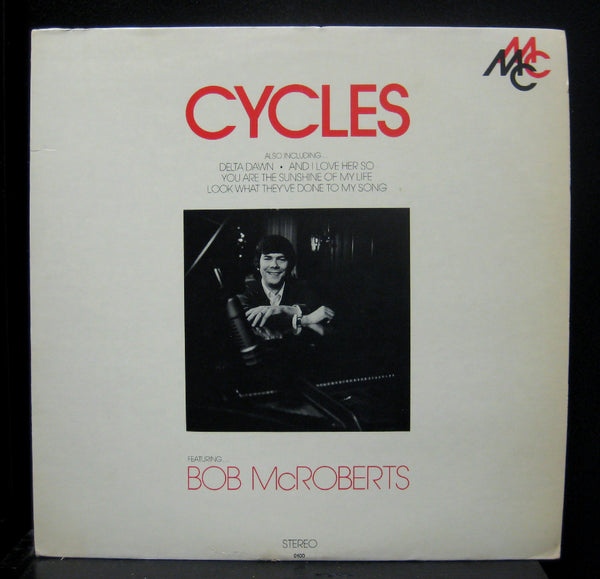 Bob McRoberts Cycles LP VG+ Vinyl MCMC 0100 Stereo Jazz Private 1974