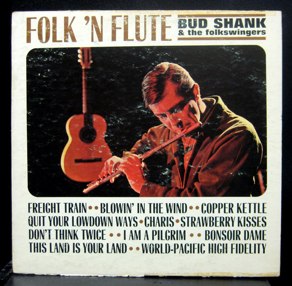 Bud Shank & The Folkswingers Folk 'N Flute LP VG+ Mono WP 1819 US 1965 - Shuga Records