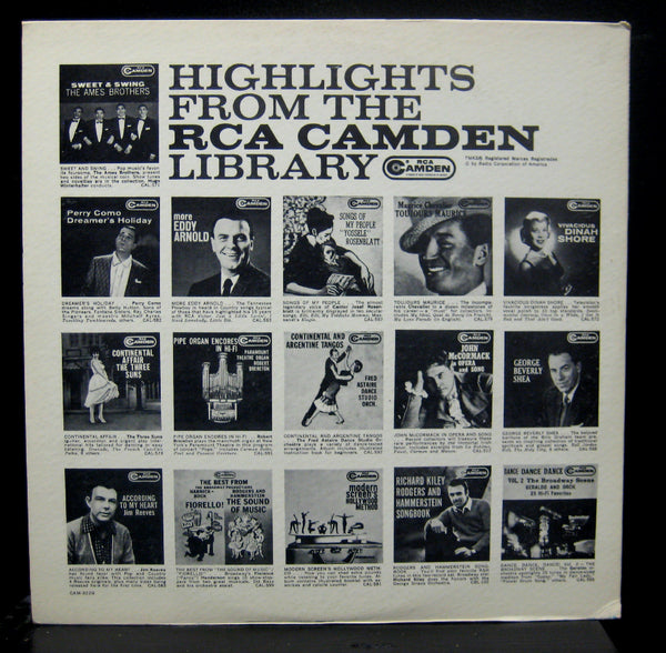 Jeanette McDonald Smilin Through LP Mint- CAL 325 RCA Camden Jazz 1960 2nd Press