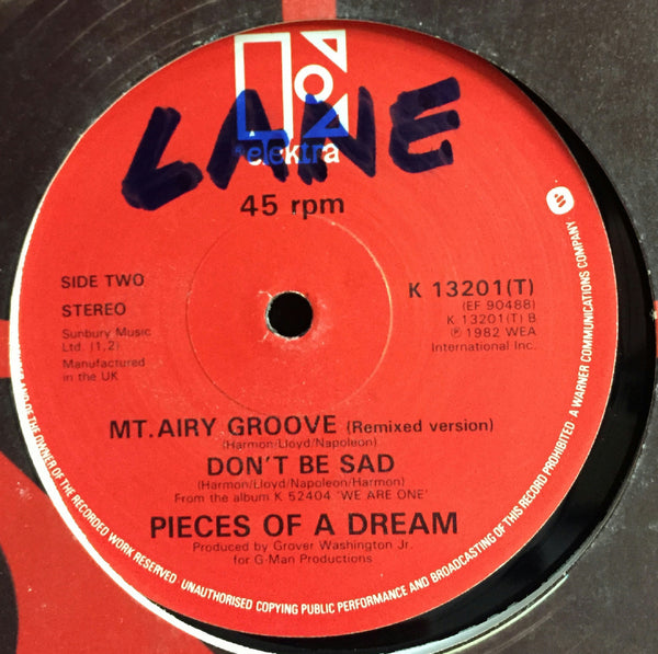 Pieces Of A Dream Warm Weather 12" UK 1982 Elektra K 13201 T Soul/Funk Rare - Shuga Records