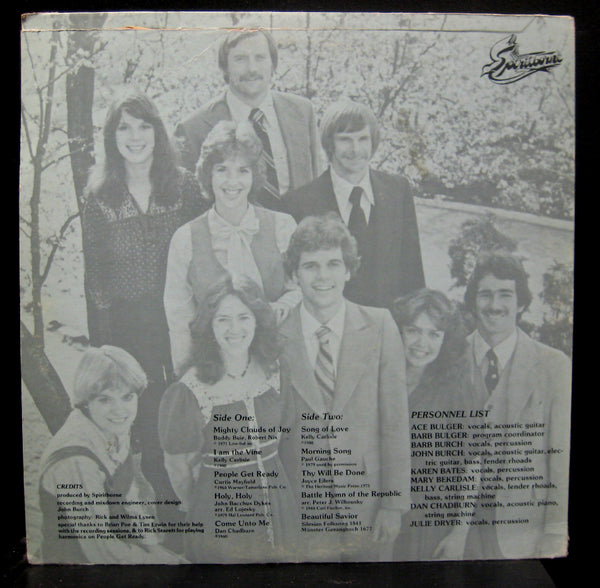 Spiritborne People Get Ready LP VG+ Private Press USA 1980 Xian Soft Rock Pop - Shuga Records