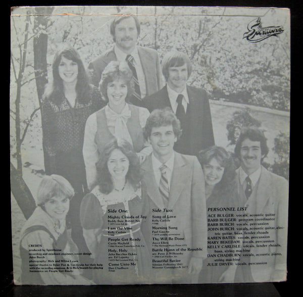 Spiritborne People Get Ready LP VG+ Private Press USA 1980 Xian Soft Rock Pop