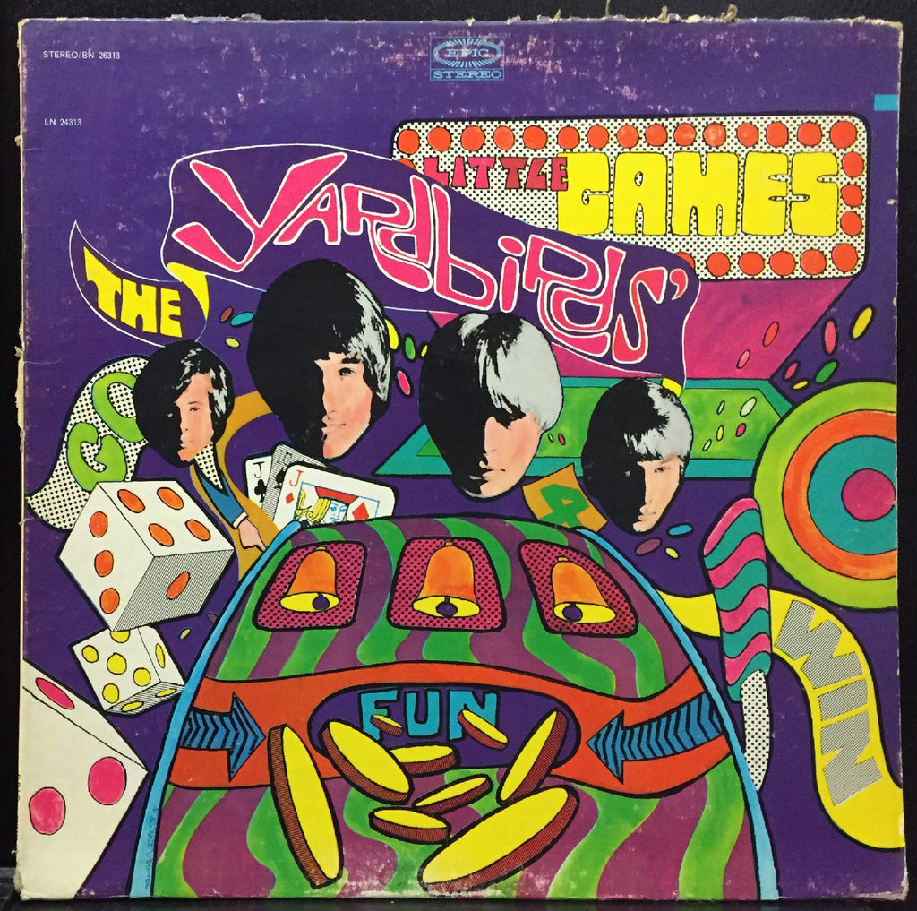The Yardbirds Little Games LP VG+ Stereo USA 1967 Epic BN 26313
