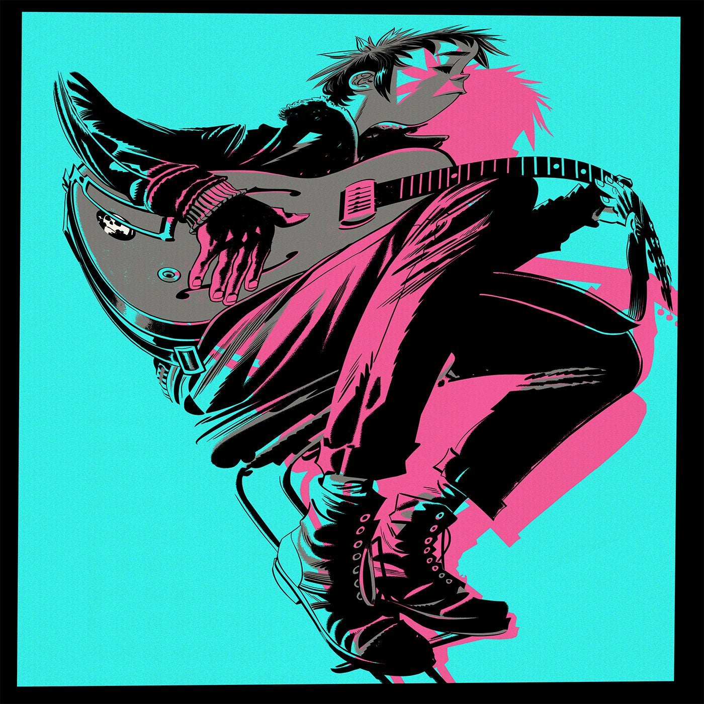 Gorillaz - The Now Now - Mint- LP Record 2018 Parlophone Vinyl & Download - Alternative Rock / Pop / rip Hop / Electro - Shuga Records