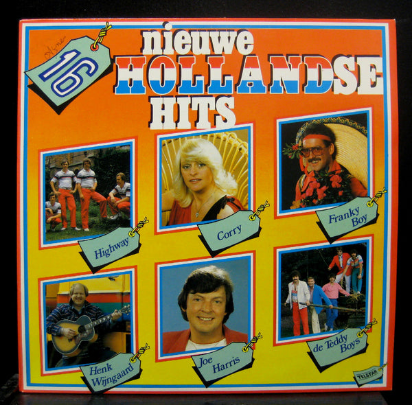 Various 16 Nieuwe Hollandse Hits LP VG+ Telstar TSP 17070 TL Schlager 1982 - Shuga Records
