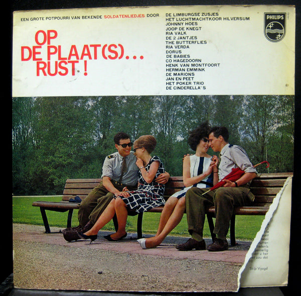 Various Op De Plaat(s)... Rust! LP VG P 08093 Philips Mono Vinyl Record - Shuga Records