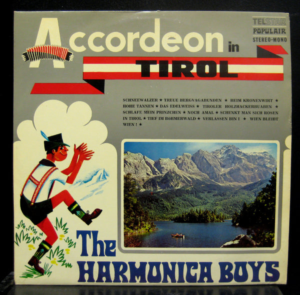 The Harmonica Boys Accordeon In Tirol LP VG+ Telstar TPO 4504 TL Stereo - Shuga Records