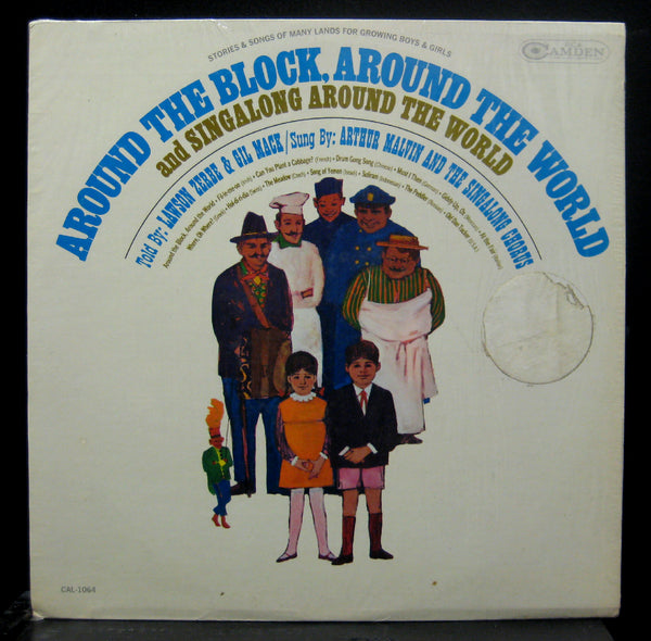 Arthur Malvin Around The Block The World LP Mint- CAL 1064 Mono RCA 1966 - Shuga Records