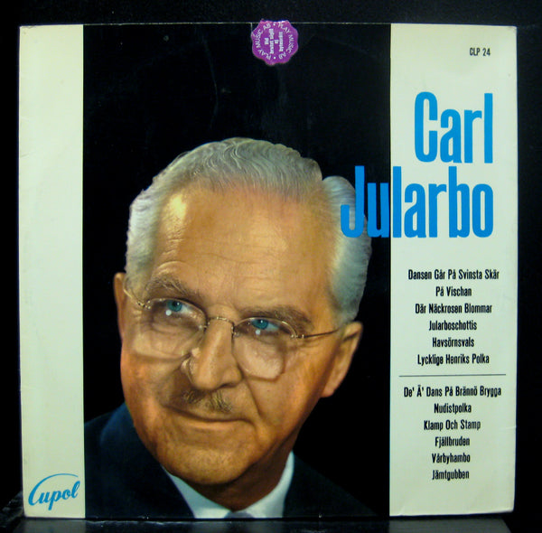 Carl Jularbo LP VG Cupol CLP 24 Sweden Mono Record 1964 Folk RARE - Shuga Records