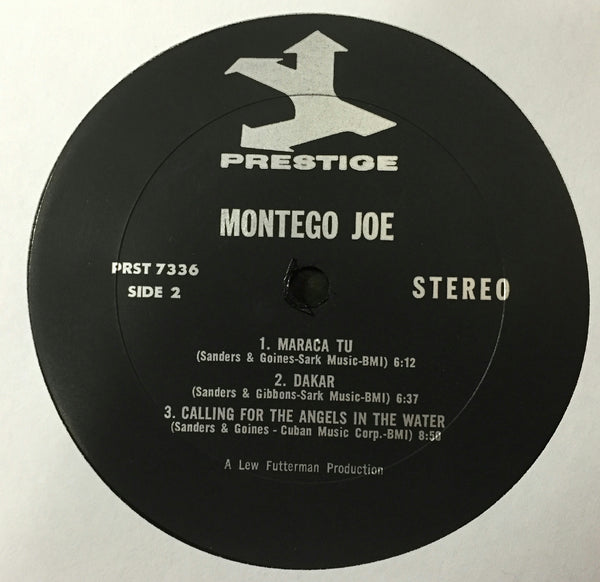 Montego Joe Arriba Con LP VG+ 1964 Stereo USA Prestige PRST 7336 Afro-Cuban Jazz