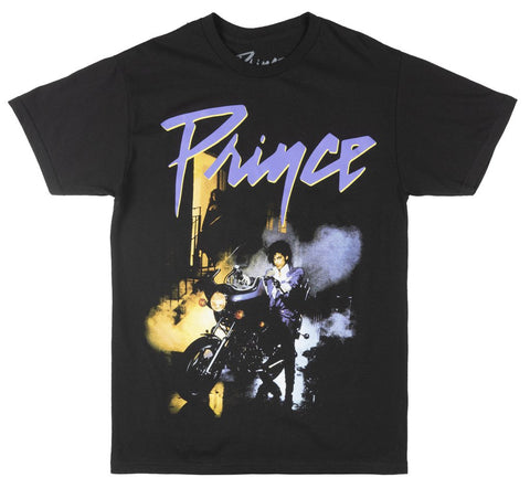 Bravado - Prince & The Revolution 'Purple Rain' Men's Black T-Shirt