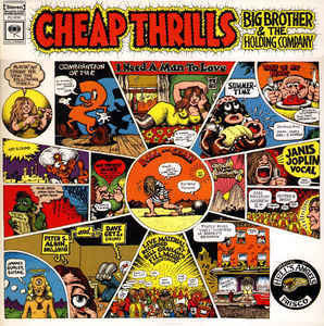 Big Brother & The Holding Company Featuring Janis Joplin - Cheap Thrills (1968) - VG+ Stereo USA (1970's Press) USA - Psychedelic Rock