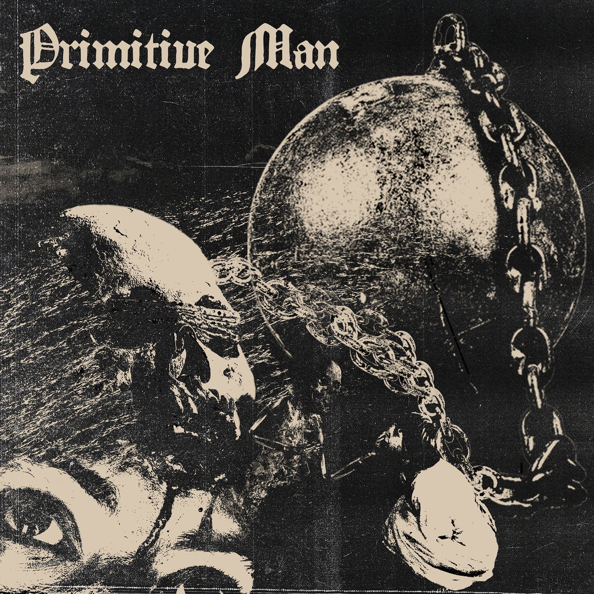 Primitive Man - Caustic - New Vinyl Record 2017 Relapse Records 2-LP Gatefold Pressing with Download - Blackened Doom / Sludge (FFO: Thou, Conan, Khanate)