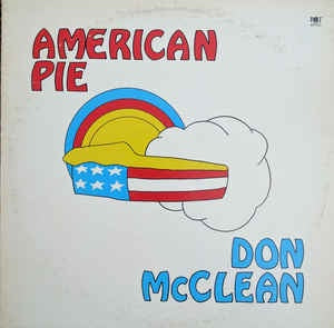 Don McLean - American Pie - VG Lp Right On Records Music Promotions USA - Rock / Folk
