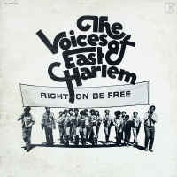 The Voices Of East Harlem ‎– Right On Be Free - VG+ Lp Record 1970 USA Original Vinyl - Soul / Funk