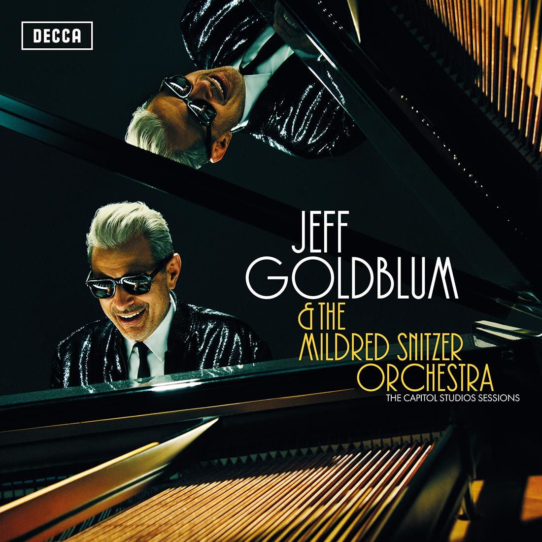 Jeff Goldblum & The Mildred Snitzer Orchestra - The Capitol Studios Sessions - New Vinyl 2 Lp 2018 Decca Import Pressing with Gatefold Jacket - Jazz / Standards