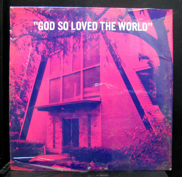 Rev. C.R. Phillips Calvary Baptist Church - God So Loved The World - Mint- LP Record 1976 aps Production USA Vinyl - Chicago Gospel / Sermon - Shuga Records