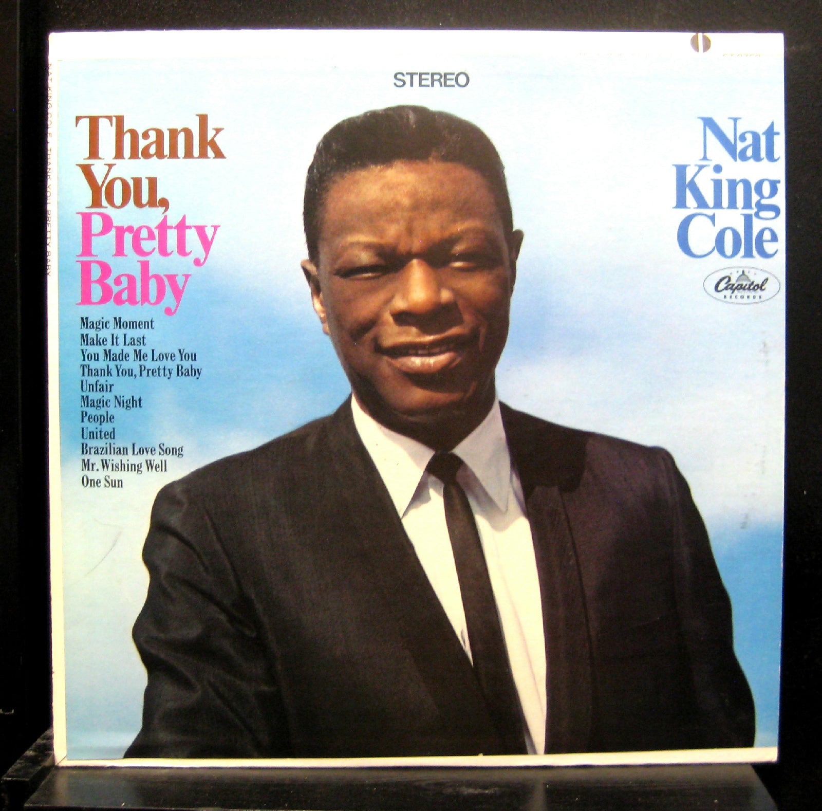 Nat King Cole Thank You, Pretty Baby LP VG+ ST 2759 Capitol Stereo 1967 USA Jazz