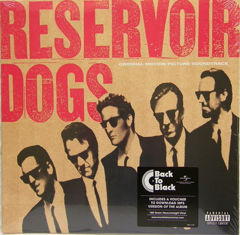 Various ‎– Reservoir Dogs (Original Motion Picture 1992) - New LP Record 2015 Geffen German Import 180 gram Vinyl & Download - Soundtrack