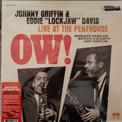 Johnny Griffin, Eddie "Lockjaw" Davis ‎– Ow! Live At The Penthouse - New 2 LP Record Store Day 2019 Reel To Real RSD Black Friday 180 gram Vinyl & Book - Jazz / Hard Bop