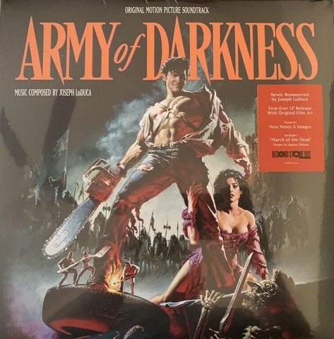 Joseph LoDuca ‎/ Danny Elfman – Army Of Darkness (Original Motion Picture)  (1993) - New 2 Lp Record Store Day 2020 Varese Sarabande Vinyl - Soundtrack