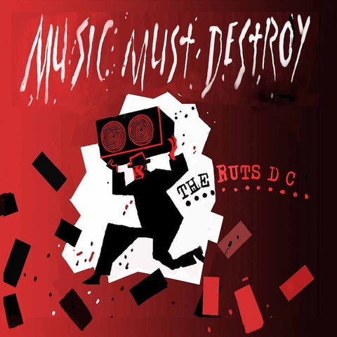 Ruts DC ‎– Music Must Destroy - New Vinyl Record 2016 Let Them Eat Vinyl 2-LP Gatefold Pressing on Red Vinyl - British Punk