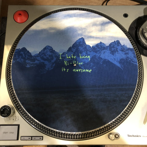 Limited Edition Vinyl Record Slipmat - Kanye West - Ye