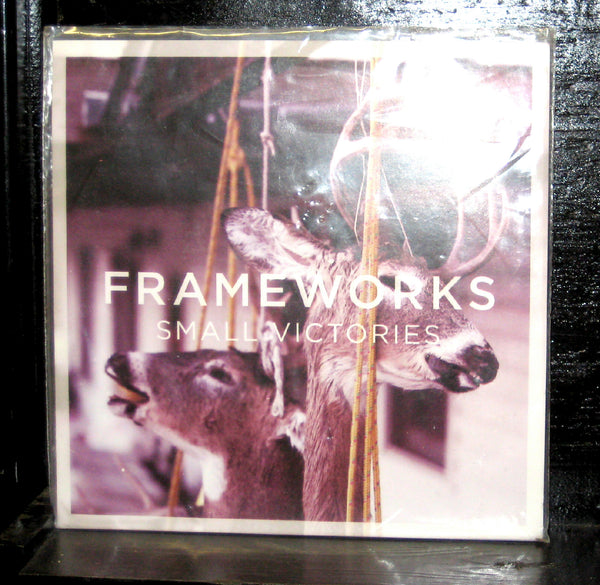 Frameworks - Small Victories Mint- 7" Black Vinyl 45 2013 US 13th Floor TFR-005 - Shuga Records