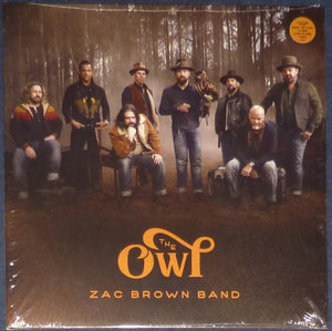 Zac Brown Band ‎– The Owl - New LP Record 2019 BMG USA Yellow With Black Splatter Vinyl & Booklet - Country