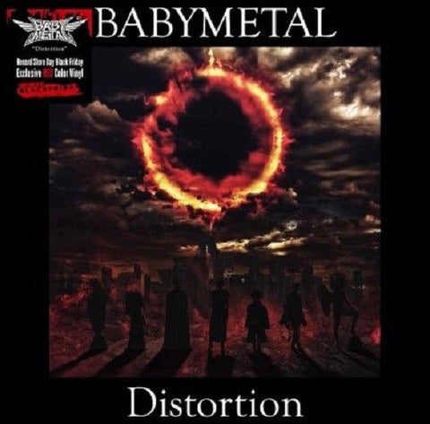 Babymetal ‎– Distortion - New EP Record Store Day Black Friday 2018 Cooking Vinyl Europe Import RSD Red Vinyl - Heavy Metal / J-Pop
