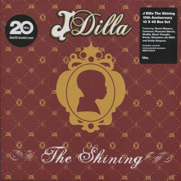 J Dilla ‎– The Shining (10th Anniversary) - New 7" x10 Single Record Box Set 2016 BBE UK Import Vinyl - Hip Hop - Shuga Records