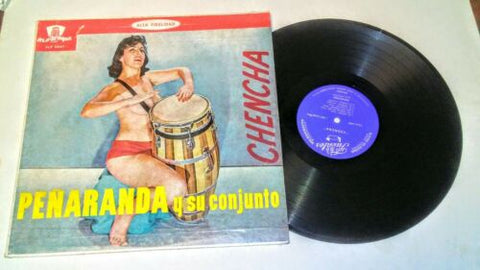 Peñaranda Y Su Conjunto - Chencha - VG+ LP Record 1960 Miami Fuentes USA Vinyl - Latin / Porro / Merengue / Son