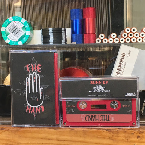 The Hand - Sunn EP -  New Cassette 2018 Red Tape - Detroit Stoner Rock