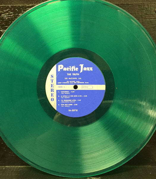 Les McCann Ltd. – The Truth - Mint- LP Record 1960 Pacific Jazz USA Green Vinyl - Jazz / Hard Bop
