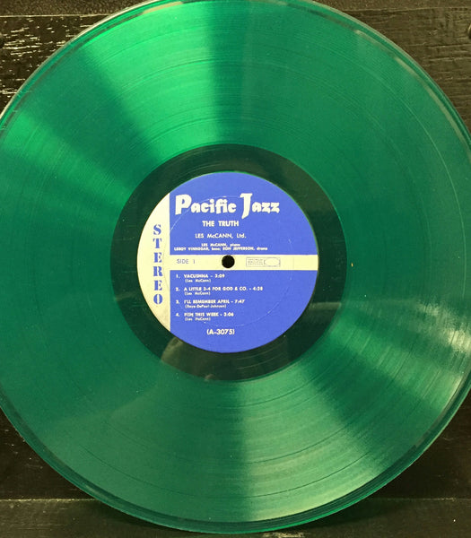 Les McCann Ltd. – The Truth - Mint- LP Record 1960 Pacific Jazz USA Green Vinyl - Jazz / Hard Bop - Shuga Records
