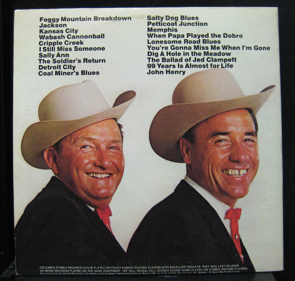 Flatt & Scruggs - 20 All-Time Great Recordings 2 LP Mint- GP 30 Vinyl Record - Shuga Records