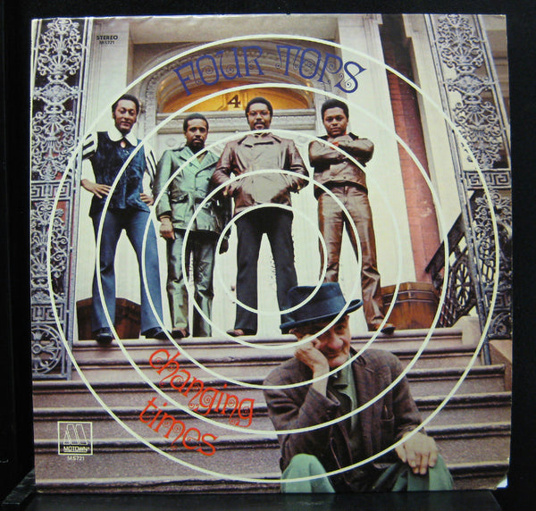 Four Tops - Changing Times LP VG+ MS-721 Stereo Motown 1970 Vinyl Record USA - Shuga Records