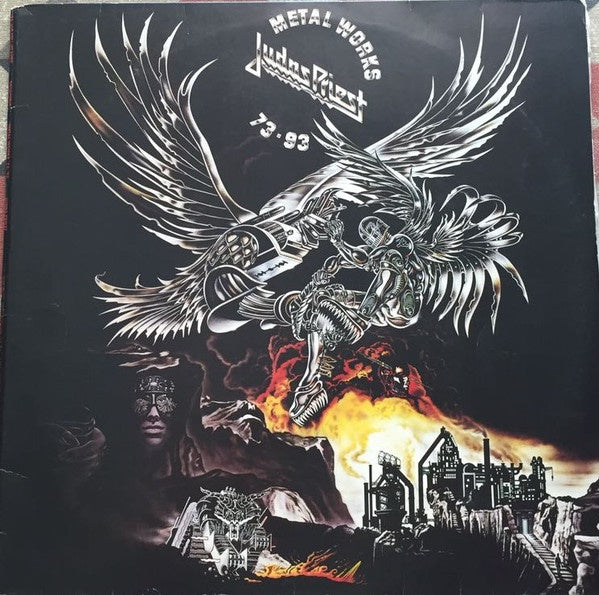 Judas Priest ‎– Metal Works '73-'93 - VG+ 2 LP Record 1993 CBS UK Import Vinyl - Hard Rock / Heavy Metal - Shuga Records