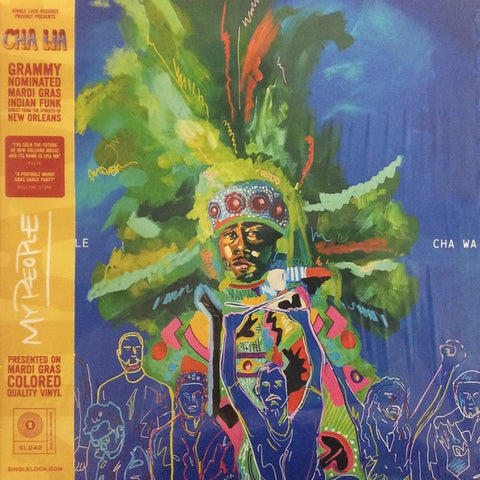 Cha Wa ‎– My People - New LP Record 2021 Single Lock USA Mardi Gras Splatter Vinyl - Soul / Funk