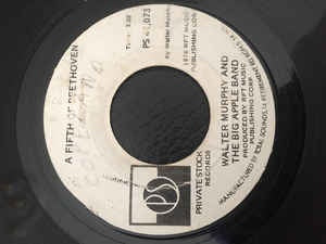 Walter Murphy & The Big Apple Band- A Fifth Of Beethoven / California Strut- M- 7" Single 45RPM- 1976 Private Stock USA- Funk/Soul