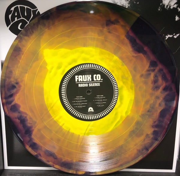 Faux Co. ‎– Radio Silence - New Lp Record 2019 Shuga / Wax Mage Exclusive Vinyl #26/29 - Psychedelic Rock / Indie Rock - Shuga Records