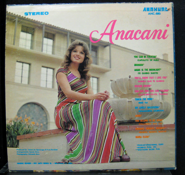 Anacani - Anacani LP VG+ ANC-880 Anahuac Records Stereo Pop Vinyl Record - Shuga Records