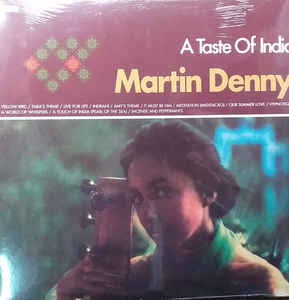 Martin Denny ‎– A Taste Of India (1968) - New LP 2020 Pleasure For Music Vinyl - Jazz / Easy Listening / Exotica
