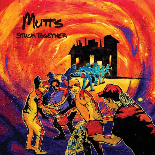 Mutts – Stuck Together - New LP Record 2021  Romanus USA Clear with Yellow Splatter Vinyl - Indie Rock - Shuga Records