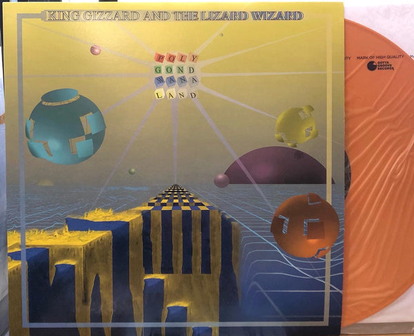 King Gizzard And The Lizard Wizard ‎– Polygondwanaland (2017) - New LP Record 2022 Shuga Record Store Day Exclusive Orange Creamsicle RSD Vinyl - Psychedelic Rock - Shuga Records